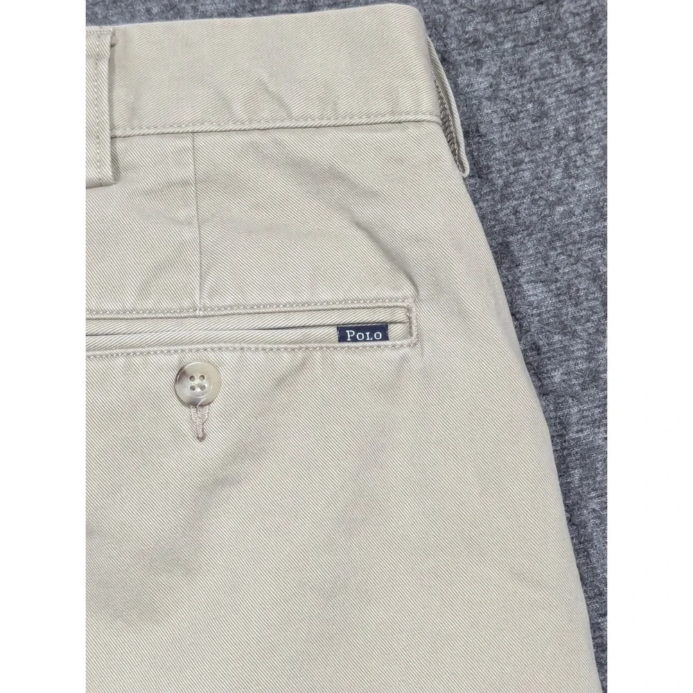 Polo Ralph Lauren Chino Pants Men 38 x 32 Khaki Classic Fit Preppy Office